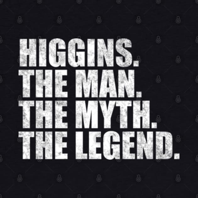 Higgins Legend Higgins Family name Higgins last Name Higgins Surname Higgins Family Reunion by TeeLogic